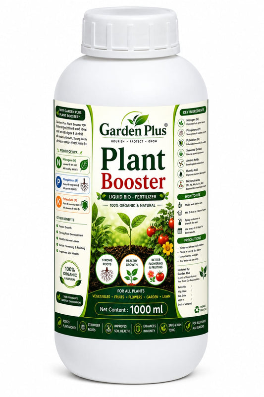 Organic Plant Booster Liquid Fertilizer